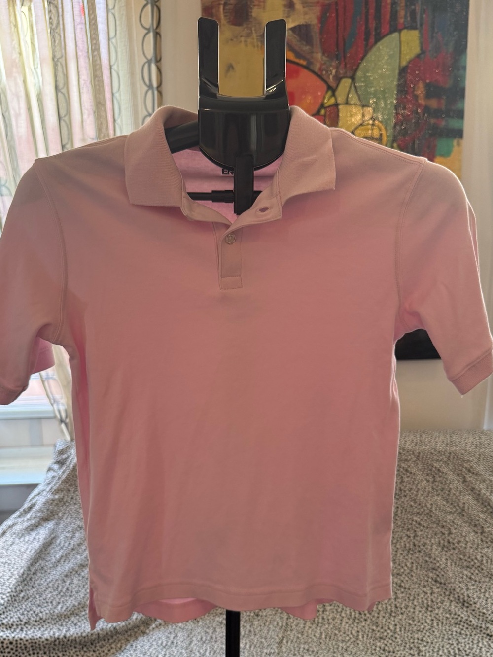 Lands' End Kids Pink Polo Shirt